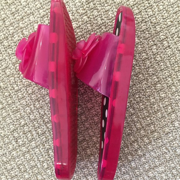 Kate Spade PVC Slides Sandals - NWOT - Picture 4 of 5